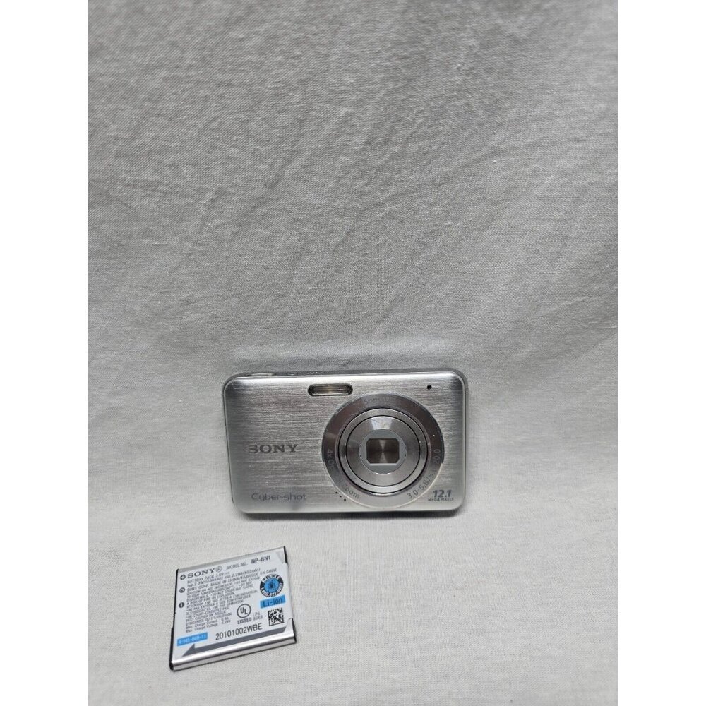 Sony Cyber-Shot DSC-W310 12.1MP Digital Camera AS IS FOR PARTS - Lines In Photos